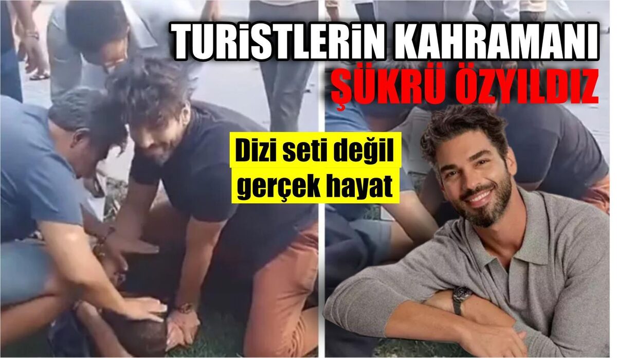 TURİSTLERİN KAHRAMANI ŞÜKRÜ ÖZYILDIZ