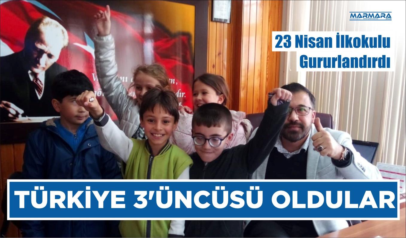 TÜRKİYE 3’ÜNCÜSÜ OLDULAR