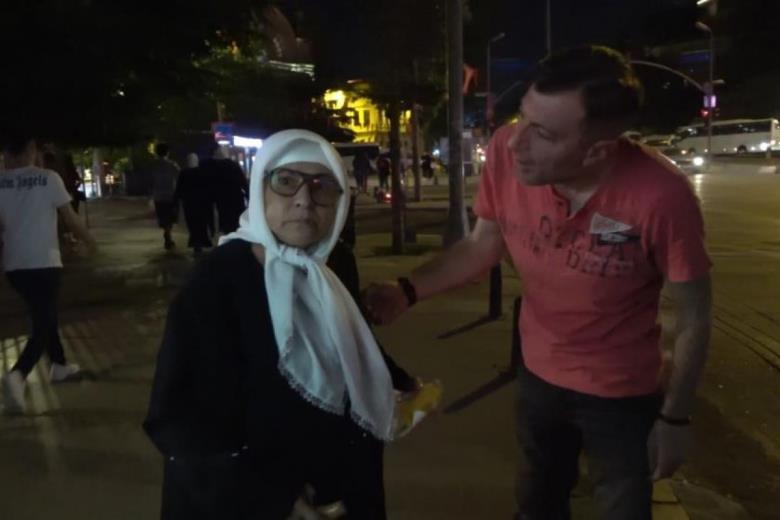 Taksim’de dilenci operasyonu