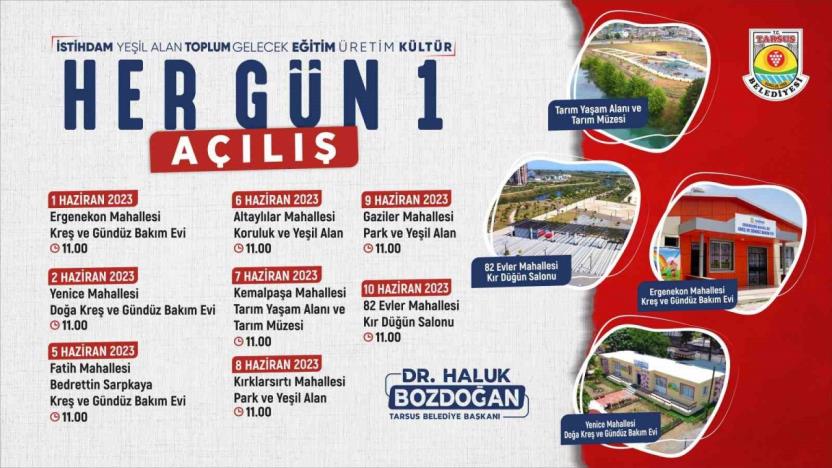 Mersin’in Tarsus ilçe Belediyesi,