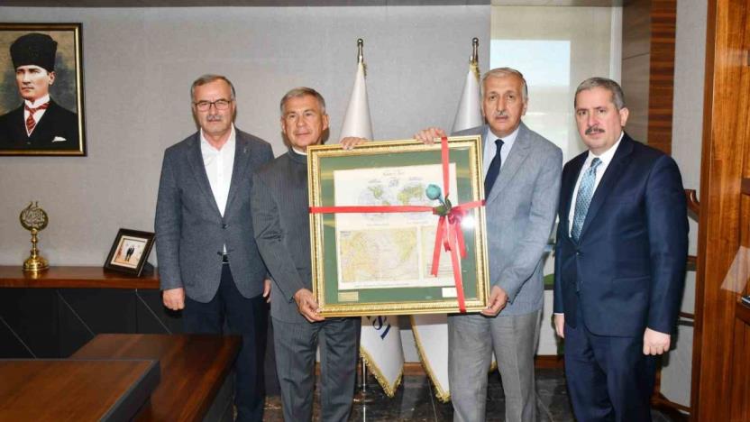 Tataristan Cumhurbaşkanı Konya’da