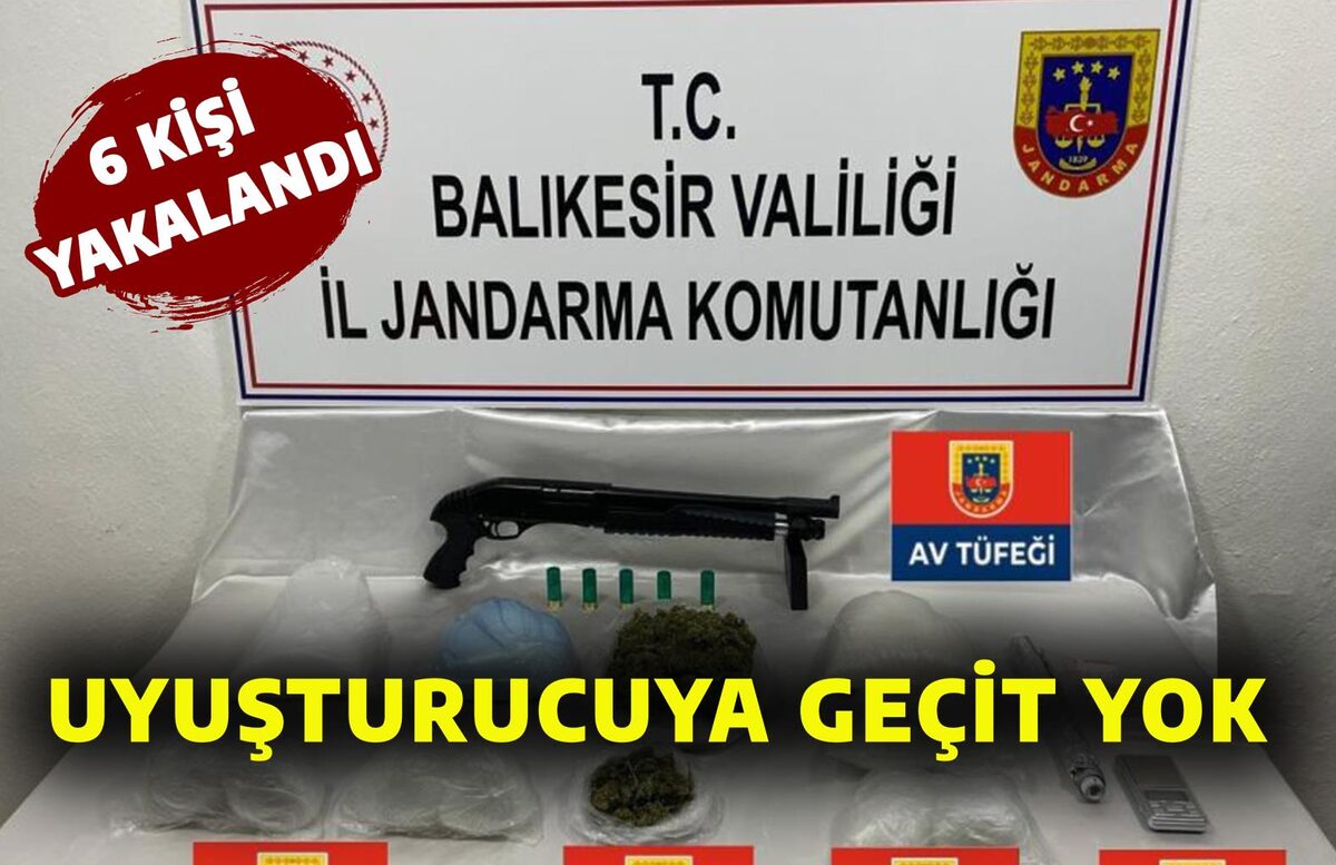 Balıkesir İl Jandarma Komutanlığınca,