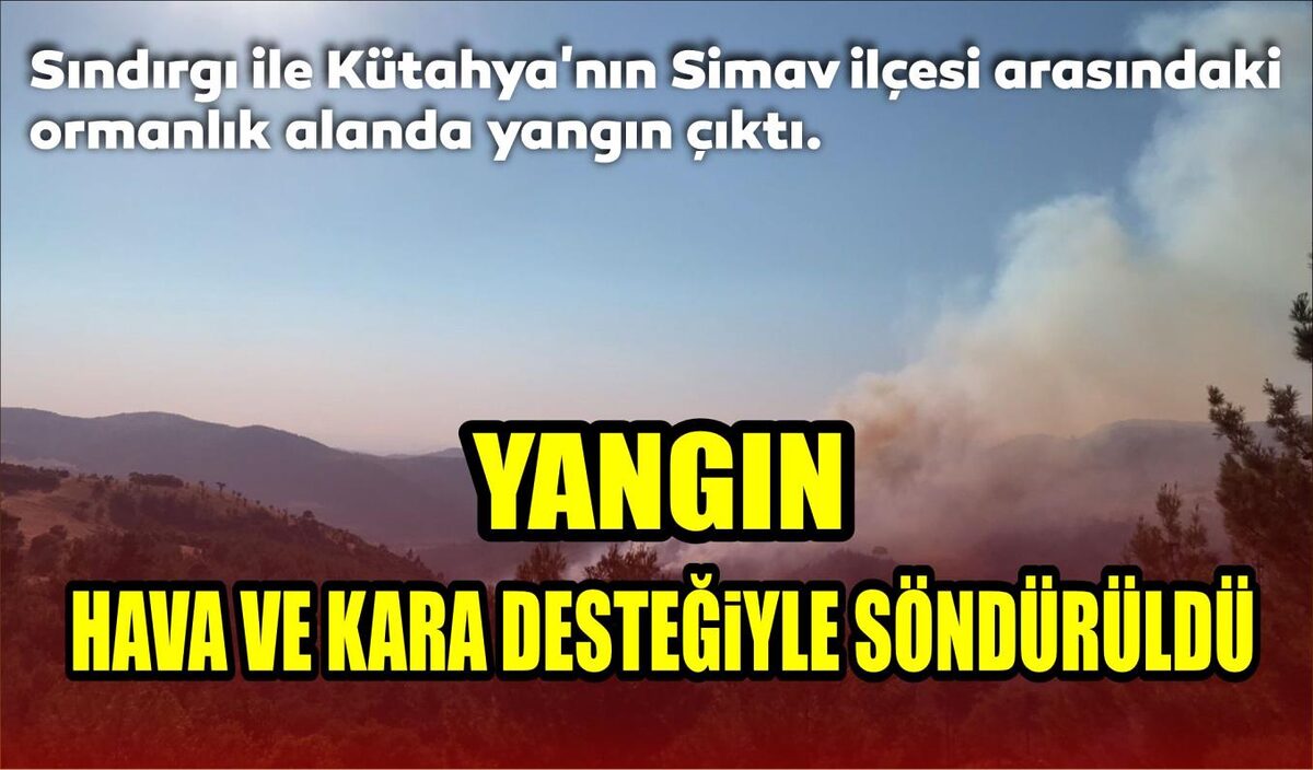   Sındırgı’yı Simav ilçesine