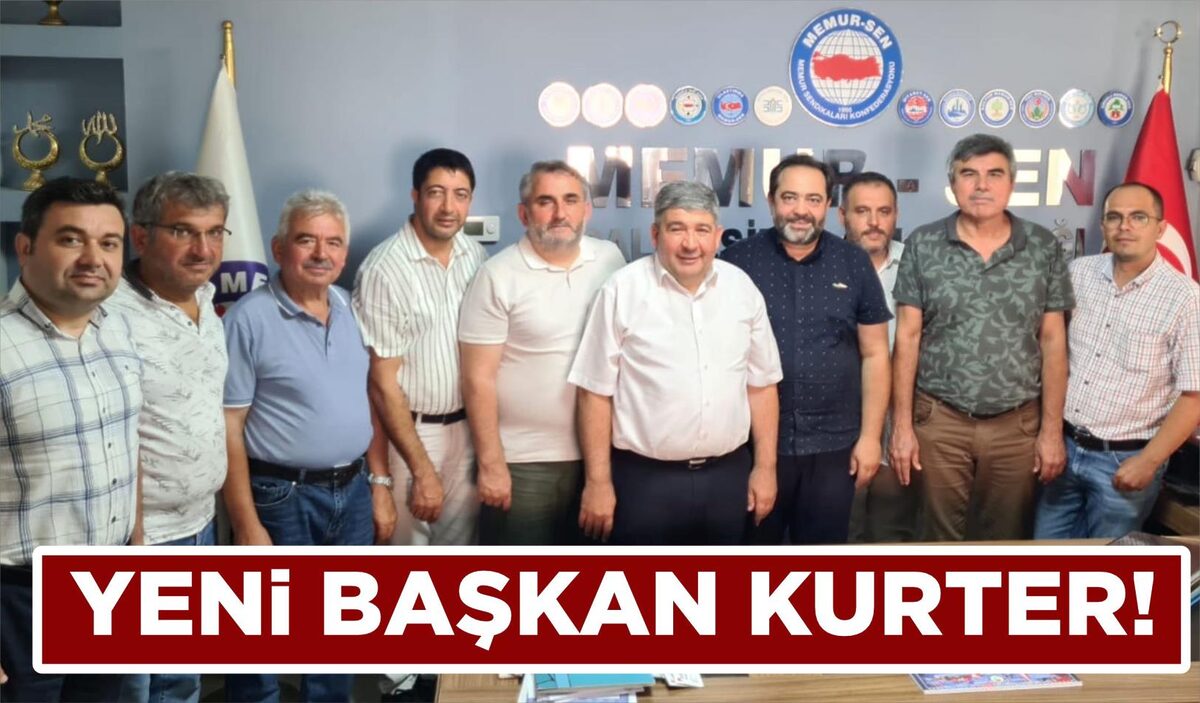 YENİ BAŞKAN KURTER!