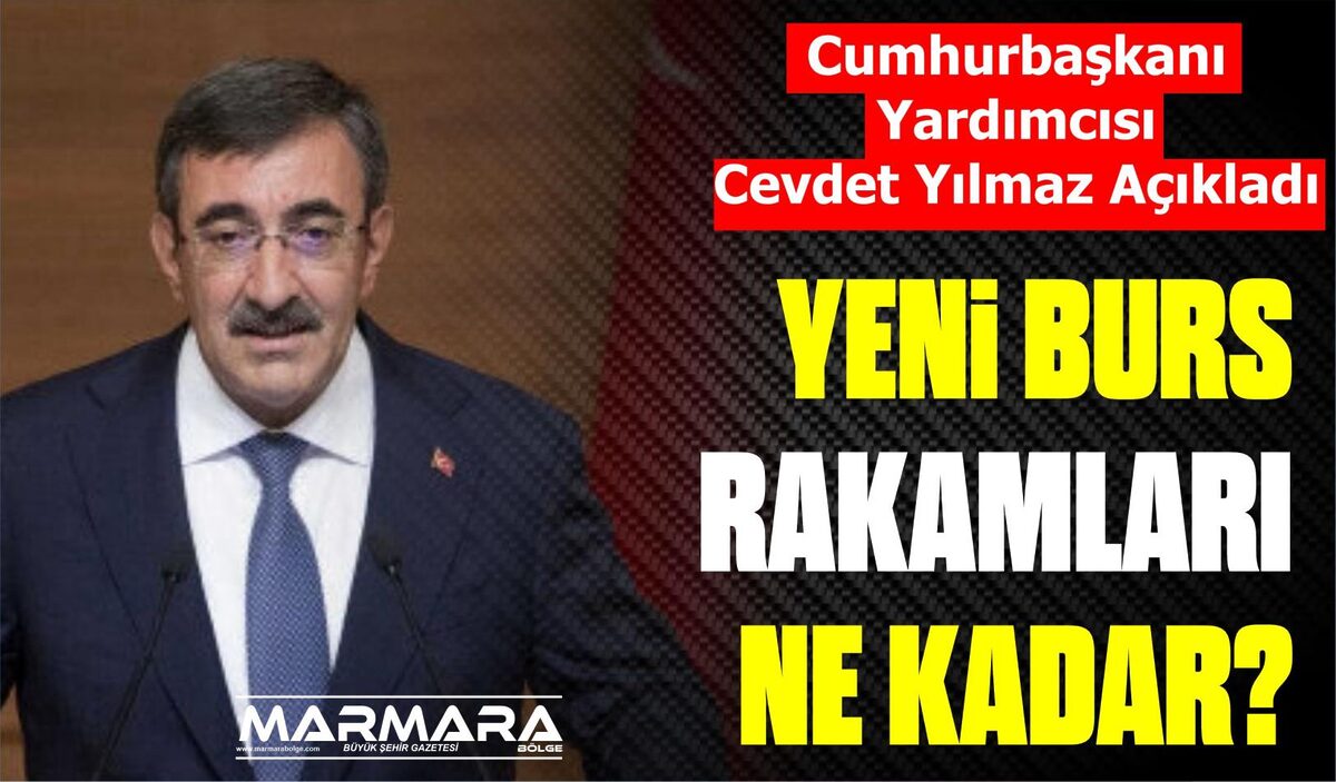 YENİ BURS RAKAMLARI AÇIKLANDI