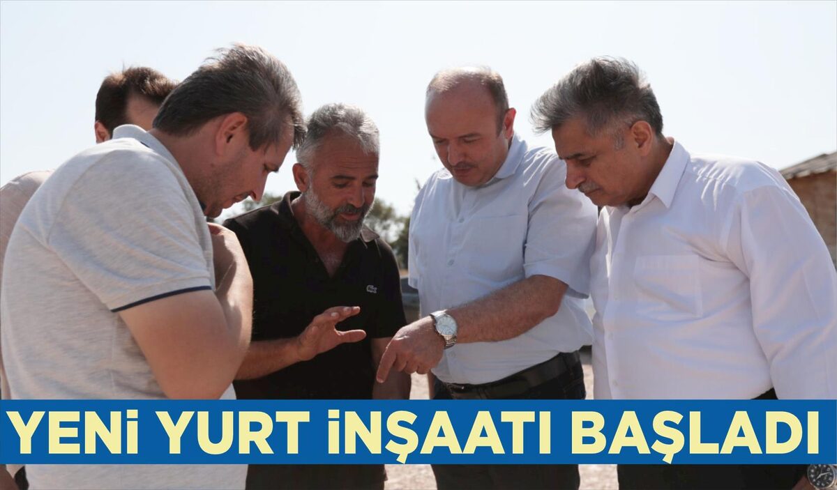 YENİ YURT İNŞAATI BAŞLADI