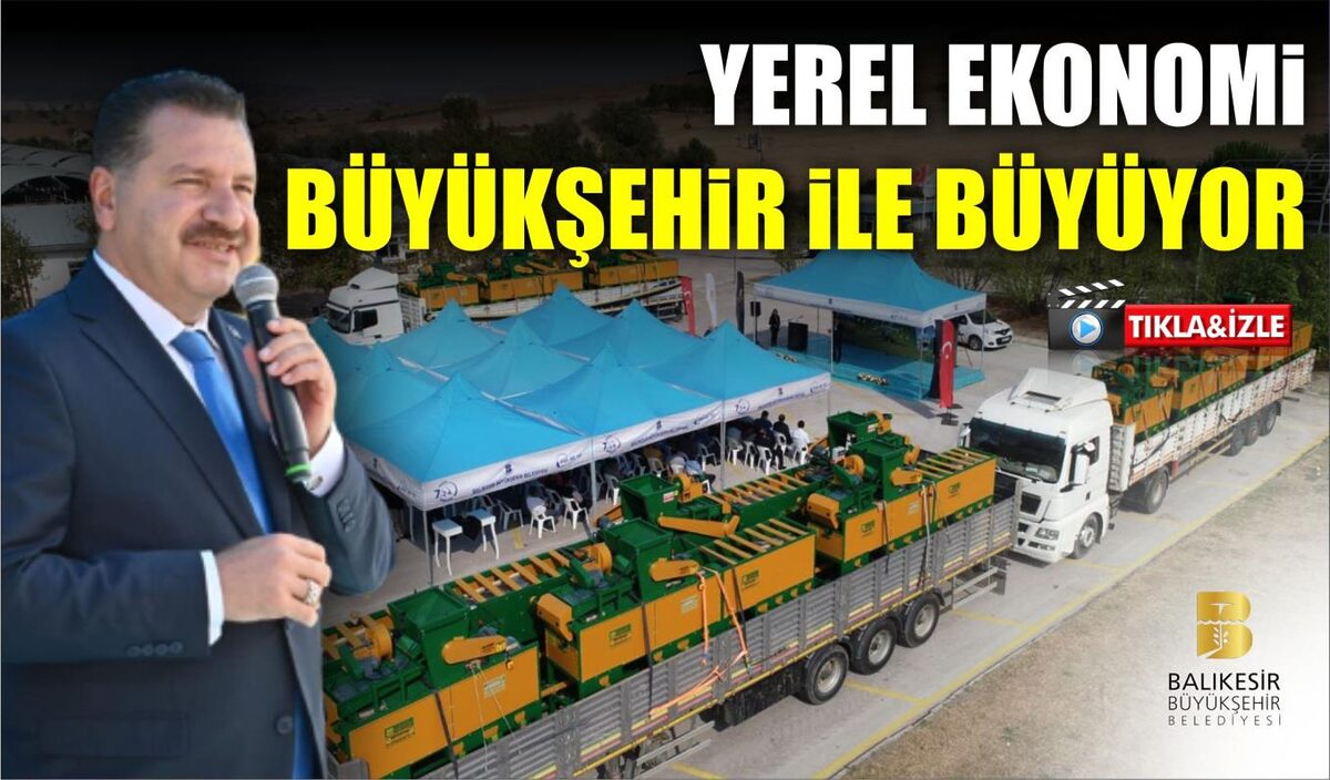 YEREL EKONOMİ BÜYÜKŞEHİR İLE BÜYÜYOR