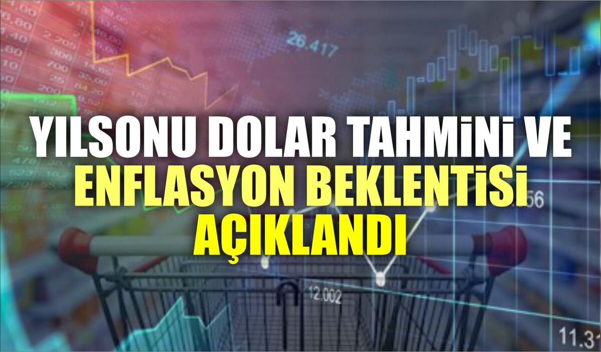 YILSONU DOLAR TAHMİNİ VE ENFLASYON BEKLENTİSİ AÇIKLANDI