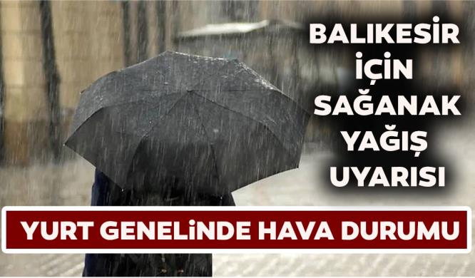 YURT GENELİNDE HAVA DURUMU