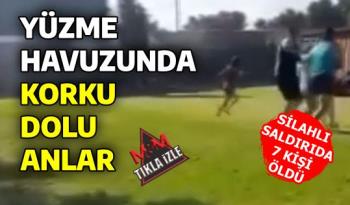 YÜZME HAVUZUNDA KORKU DOLU ANLAR