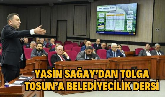 Yasin Sağay’dan Tolga Tosun’a belediyecilik dersi