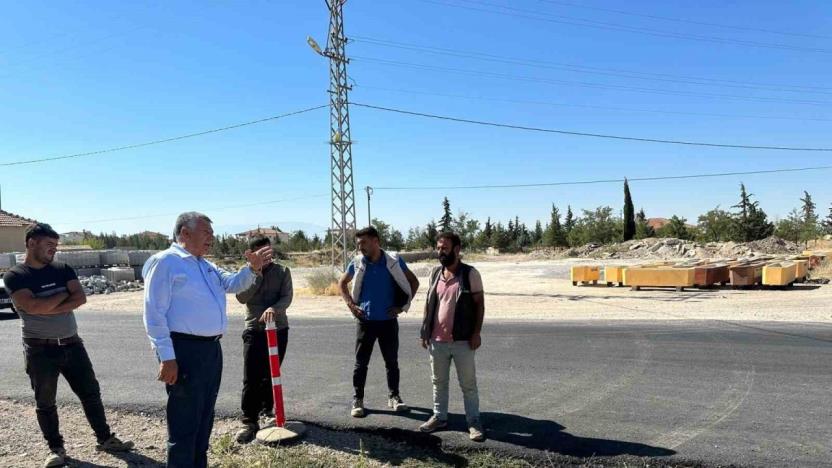 Yazıhan’da doğalgaz çalışmaları sürüyor