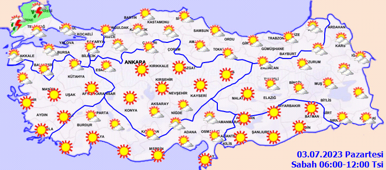 Yurtta bugun hava durumu nasil olacak - Marmara Bölge: Balıkesir Son Dakika Haberleri ile Hava Durumu