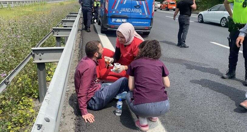 Zincirleme kaza Anadolu Otoyolunu kilitledi - Marmara Bölge: Balıkesir Son Dakika Haberleri ile Hava Durumu