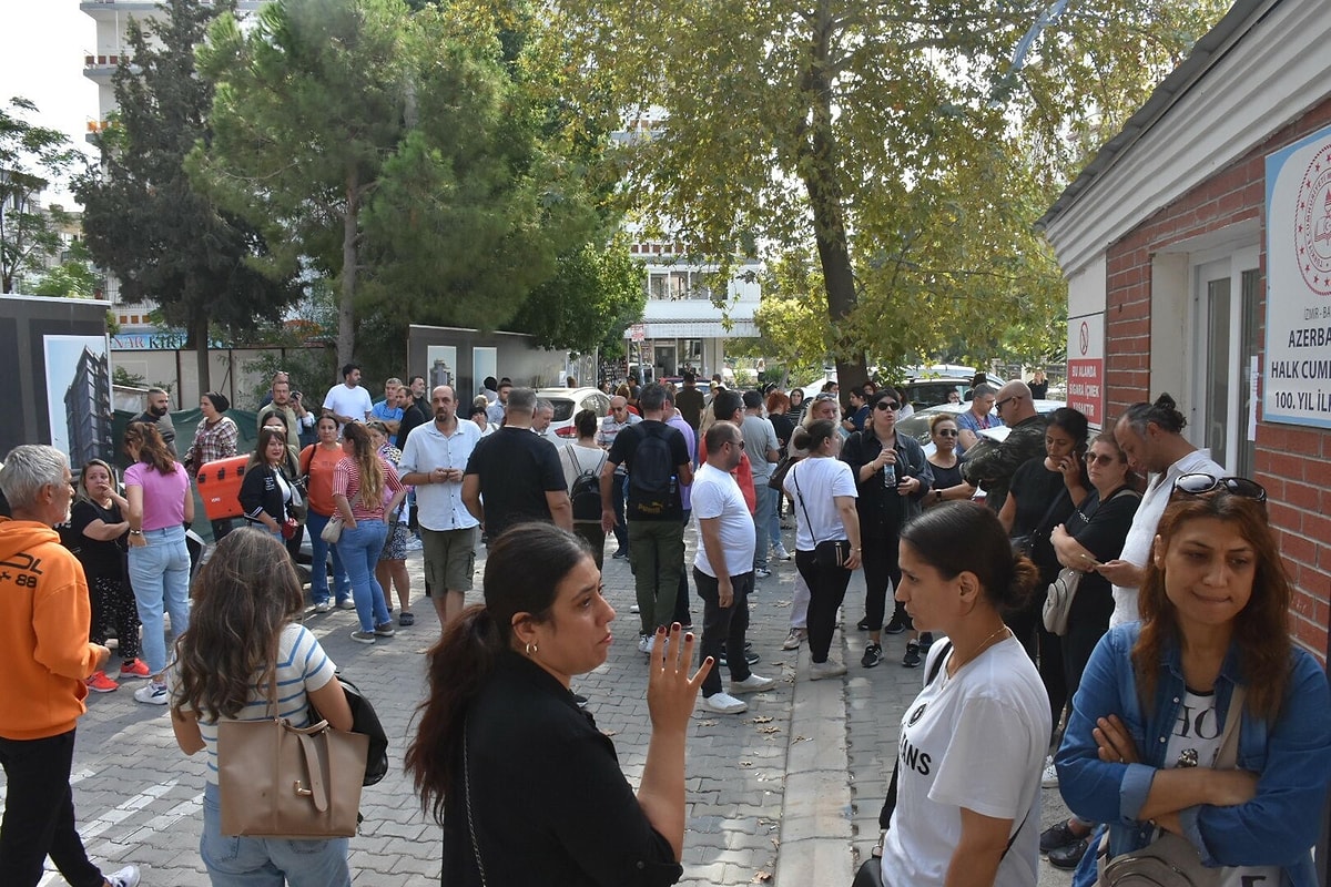 İzmir’in Bayraklı ilçesinde 8