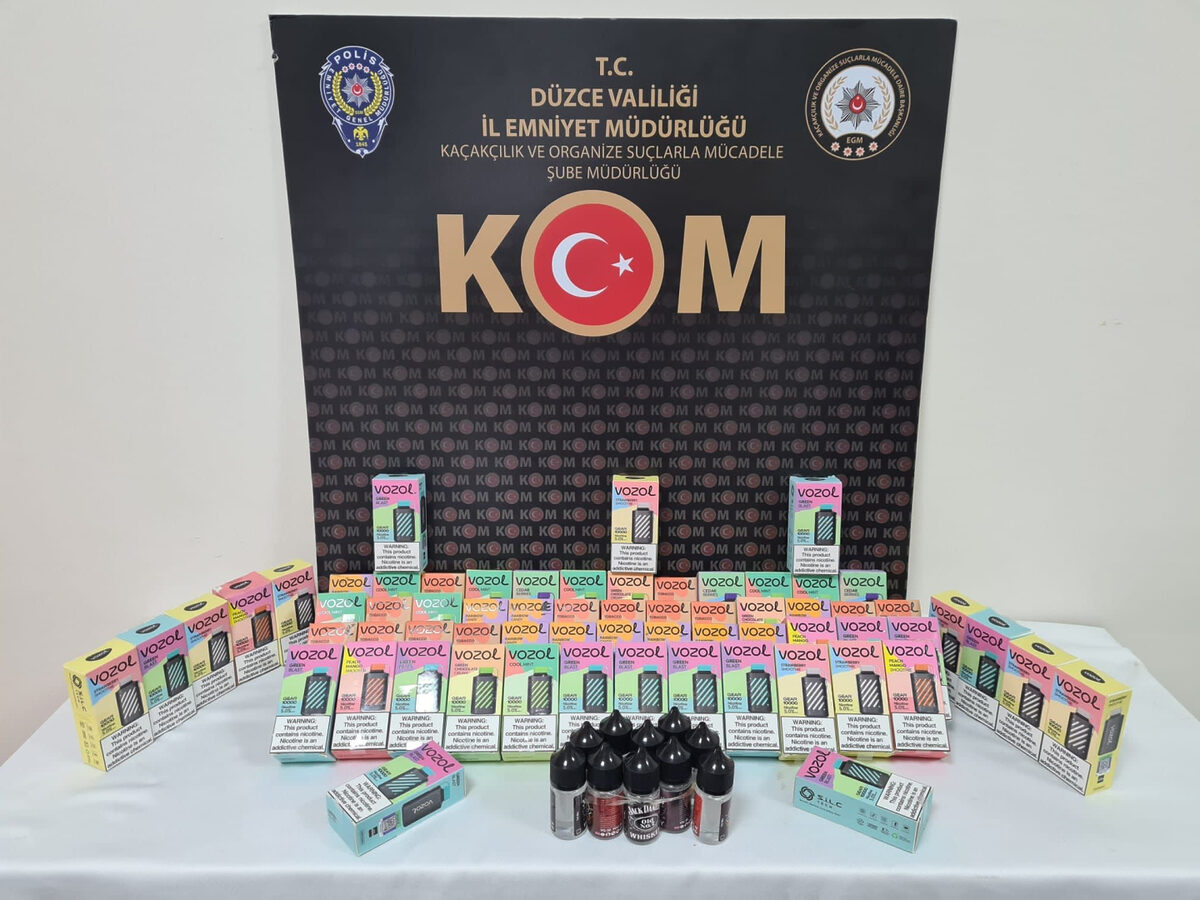 ​Düzce’de kaçakçılıkla mücadeleye devam