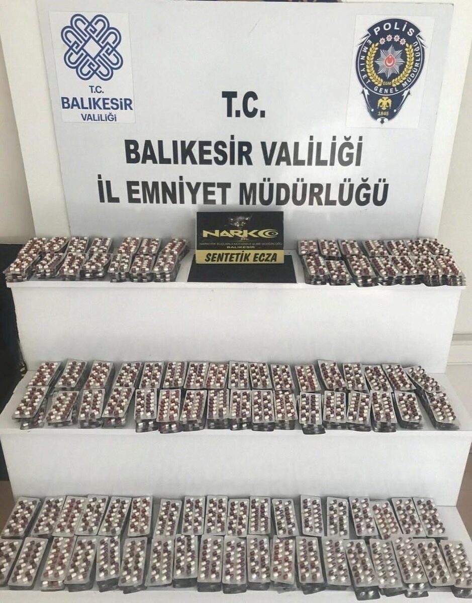 Balıkesir’de narkotik ekipleri tarafından