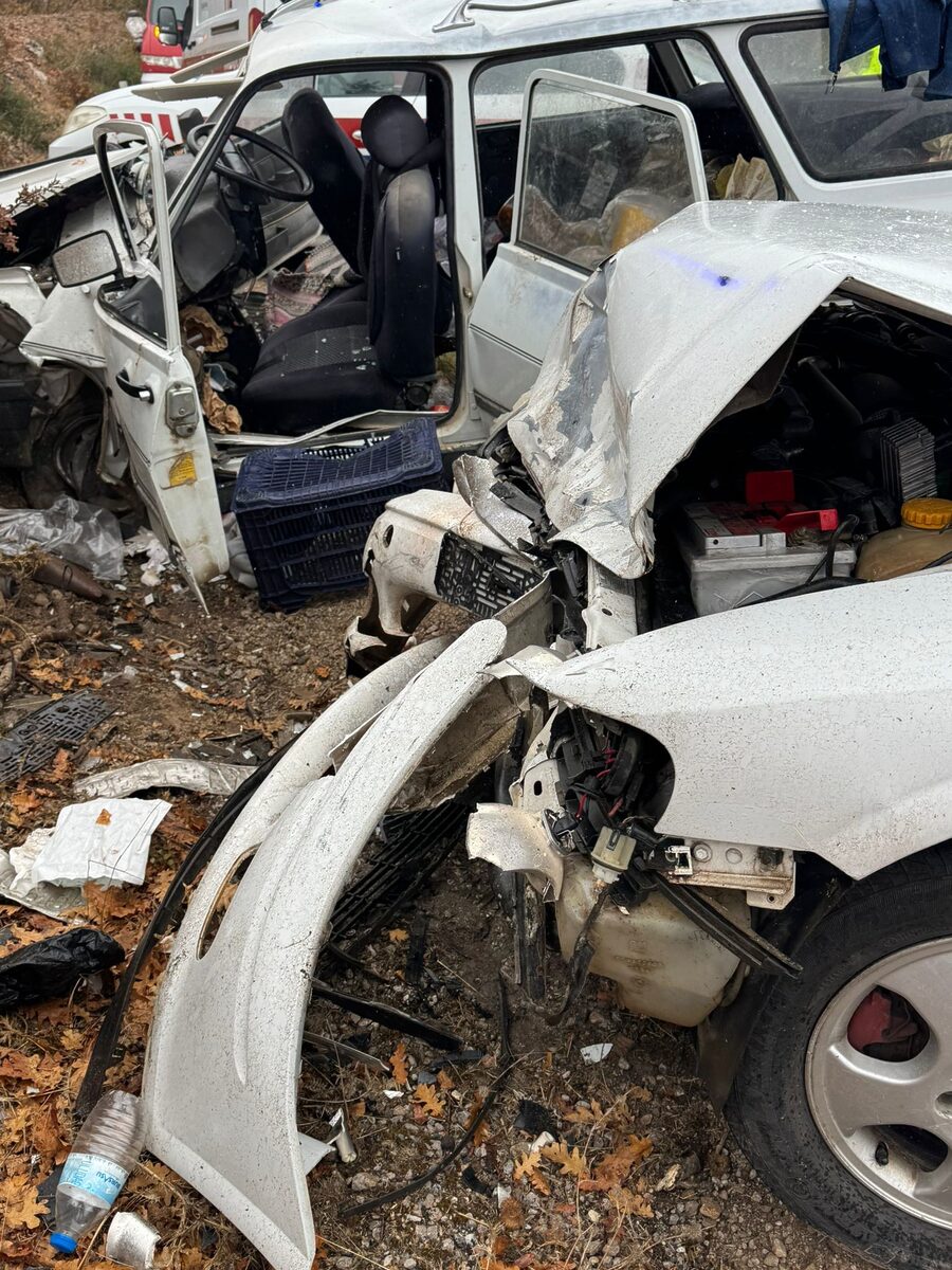 Balya’da Trafik Kazası; 5 Yaralı