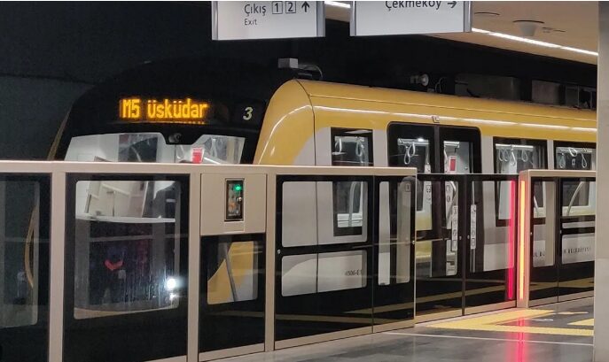 İstanbul’da sürücüsüz metro hattında