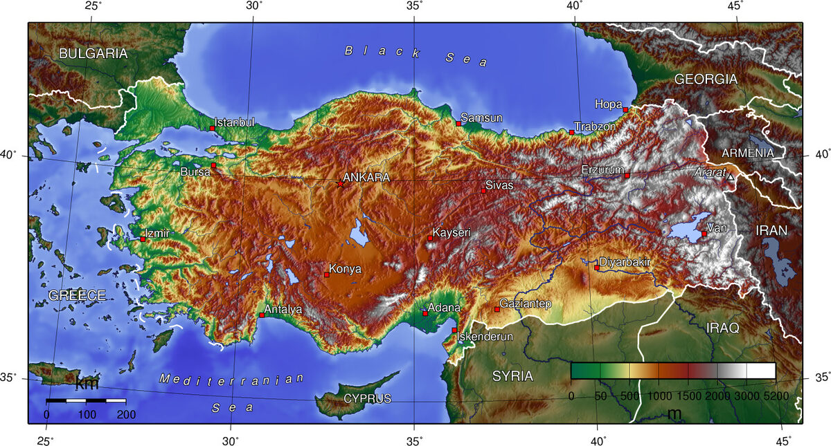 Turkey topo - Marmara Bölge: Balıkesir Son Dakika Haberleri ile Hava Durumu