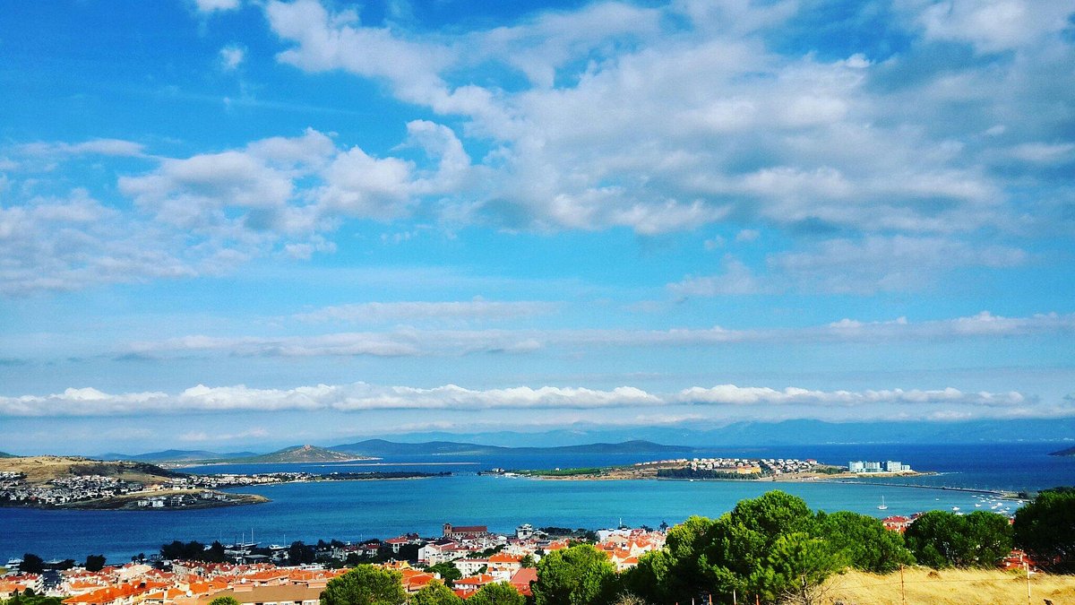 Ayvalık’ın Cennet Tepesi, huzur