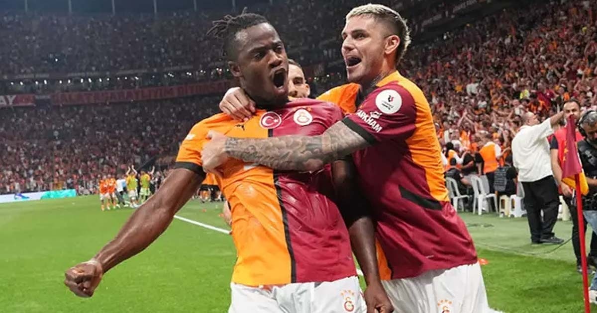 Galatasaraylı futbolcu Michy Batshuayi,