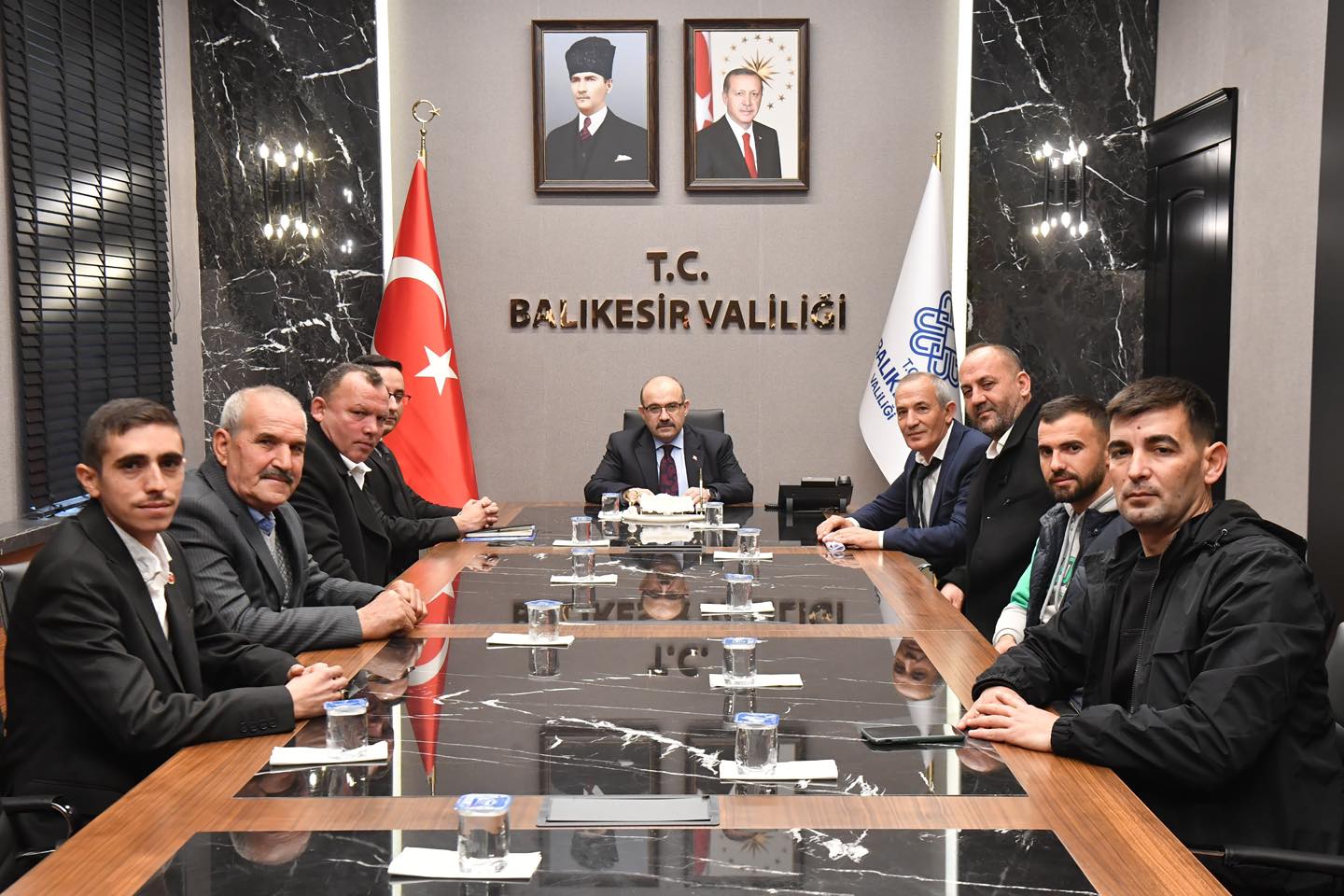 Balıkesir Valisi İsmail Ustaoğlu, Altıeylül, Bigadiç, Sındırgı ve Susurluk ilçelerinden