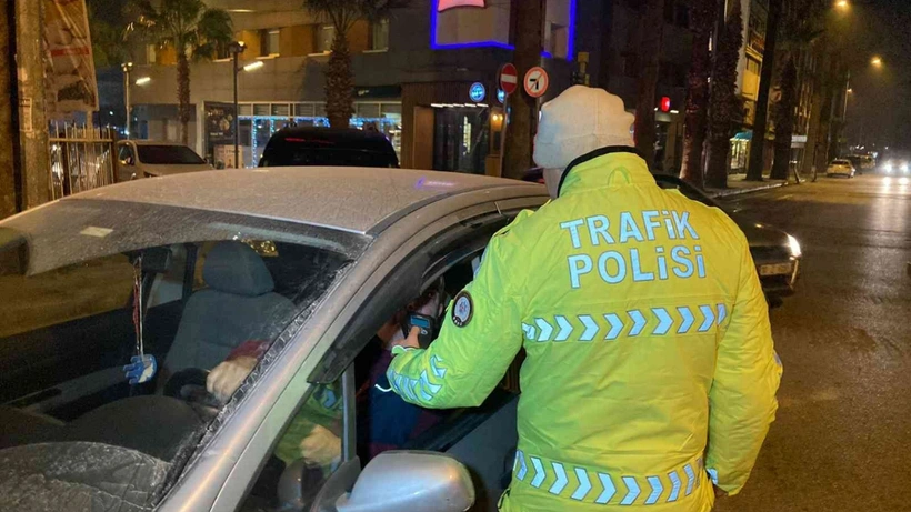 Balıkesir'in Gönen ilçesinde, polis