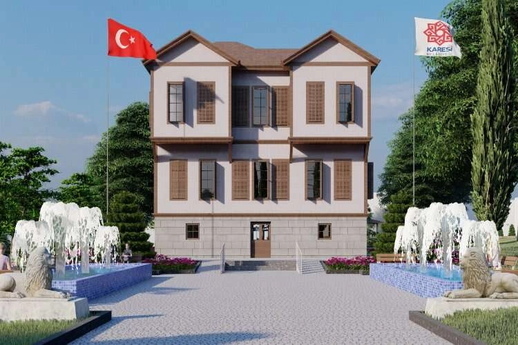 Karesi Atatürk Evi, Balıkesir'in Kuva-yi Milliye Mahallesi’nde 8 dönümlük geniş