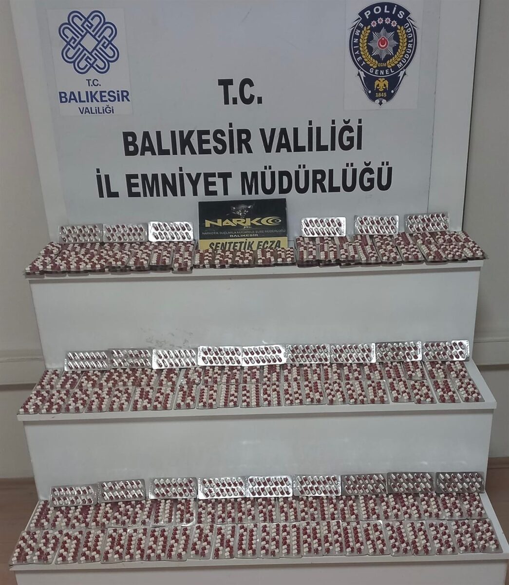 Balıkesir İl Emniyet Müdürlüğü Narkotik Suçlarla Mücadele Şube Müdürlüğü ekipleri