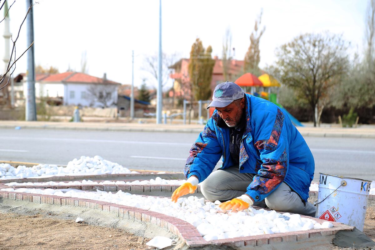 Havran Belediye Başkanı Sayın Emin Ersoy, mahalle muhtarları ile birlikte,