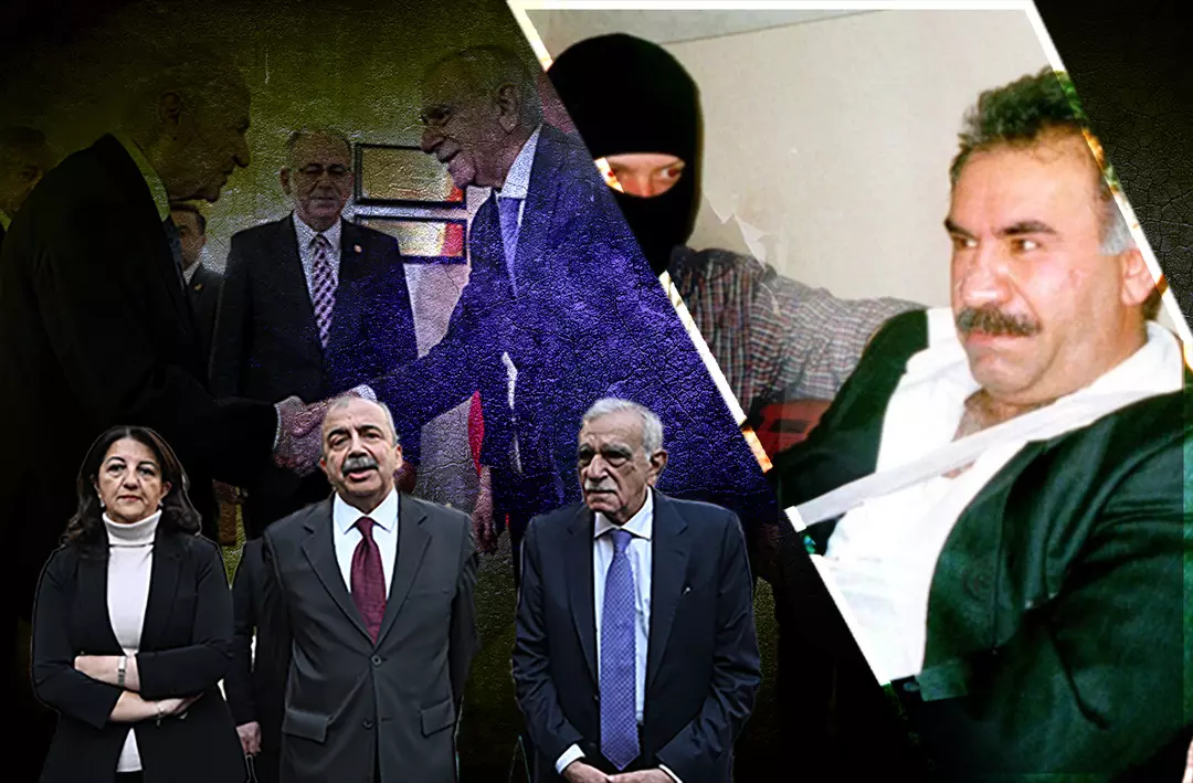 İmralı’da teröristbaşı Abdullah Öcalan’la yapılan görüşmenin yankıları devam ediyor. DEM