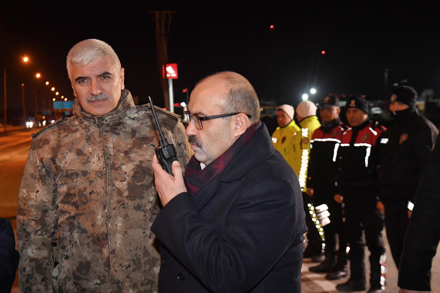 Balıkesir Valisi İsmail Ustaoğlu, yeni yıl öncesinde Değirmenboğazı Yol Kontrol