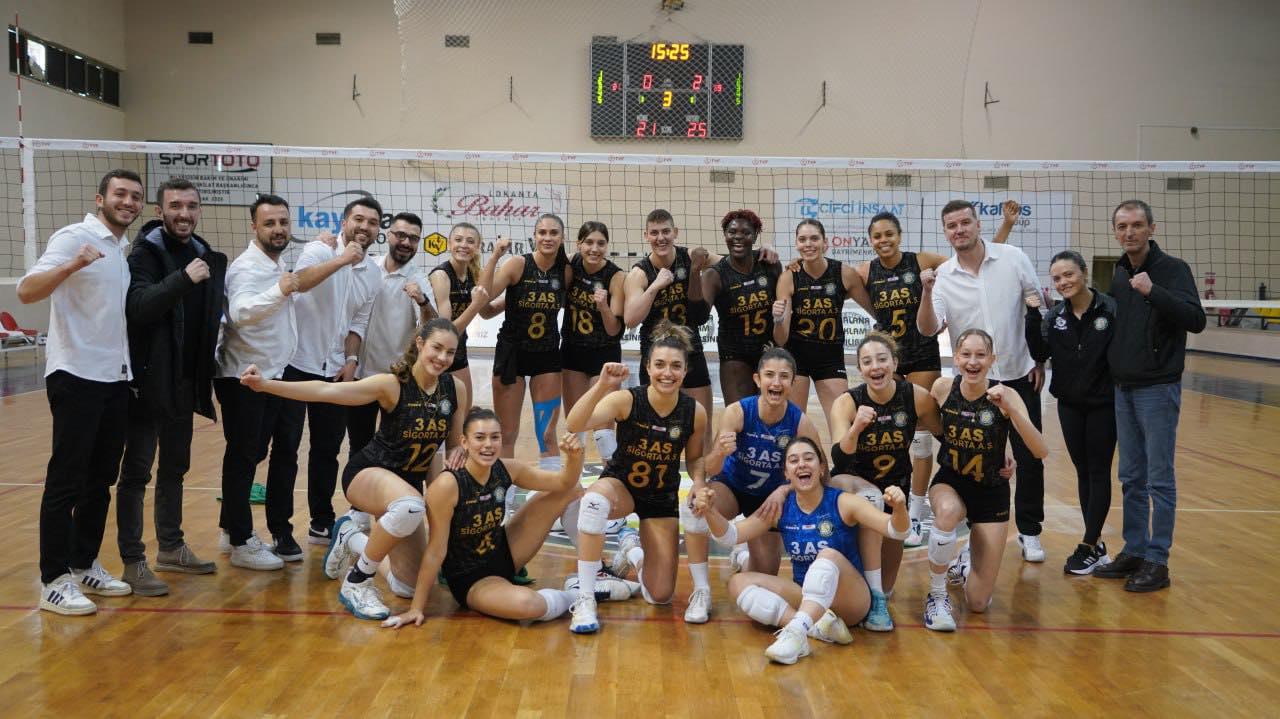 Edremit Belediyesi Altınolukspor, Kadınlar Voleybol 1. Ligi 14. hafta mücadelesinde