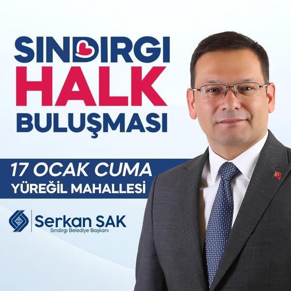 Sındırgı Belediye Başkanı Serkan Sak, Yüreğil Mahallesi’nde gerçekleştirilen halk buluşmasında