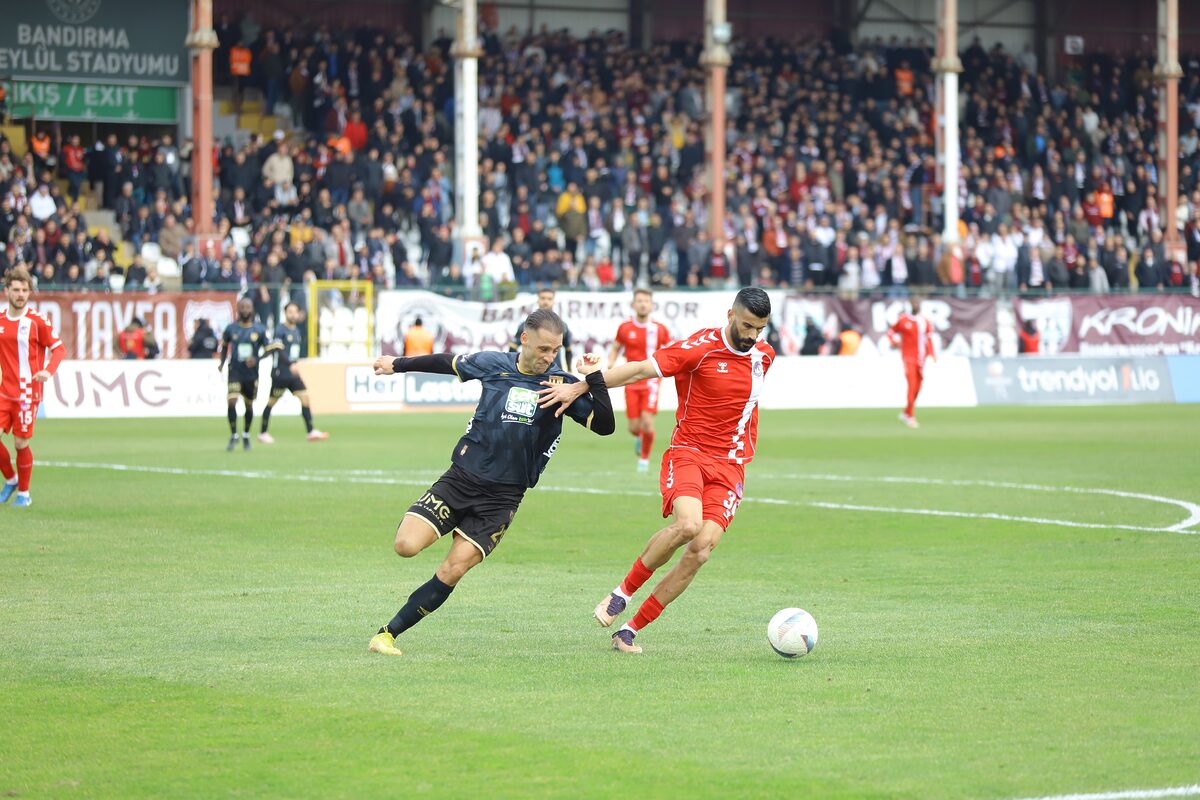 Trendyol 1. Lig’in 21. haftasında Bandırmaspor, sahasında ağırladığı Ankara Keçiörengücü’ne