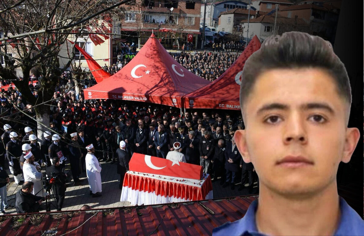 İstanbul Eyüpsultan’da meydana gelen trafik kazasında şehit olan 22 yaşındaki