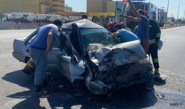 bandirma da trafik kazasi 1 yarali 9884 - Marmara Bölge: Balıkesir Son Dakika Haberleri ile Hava Durumu