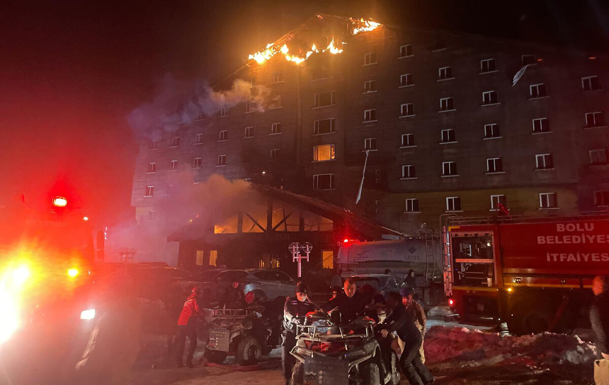 Bolu Kartalkaya’da bulunan Grand Kartal Otel’de yaşanan büyük faciada yeni