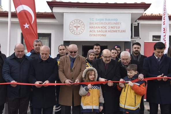 Dursunbey’de hayırsever iş insanı İbrahim Koç’un merhum kardeşi adına yaptırdığı