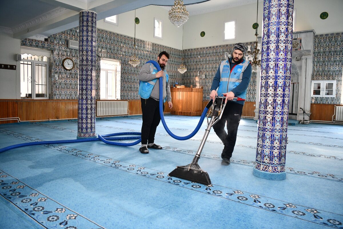 Balikesirde camiler Ramazana hazirlaniyor 3 - Marmara Bölge: Balıkesir Son Dakika Haberleri ile Hava Durumu