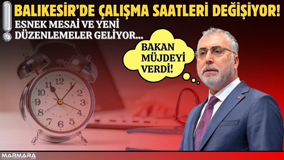 Balıkesir’deki çalışanlar, Çalışma ve Sosyal Güvenlik Bakanı Vedat Işıkhan’ın açıklamalarının