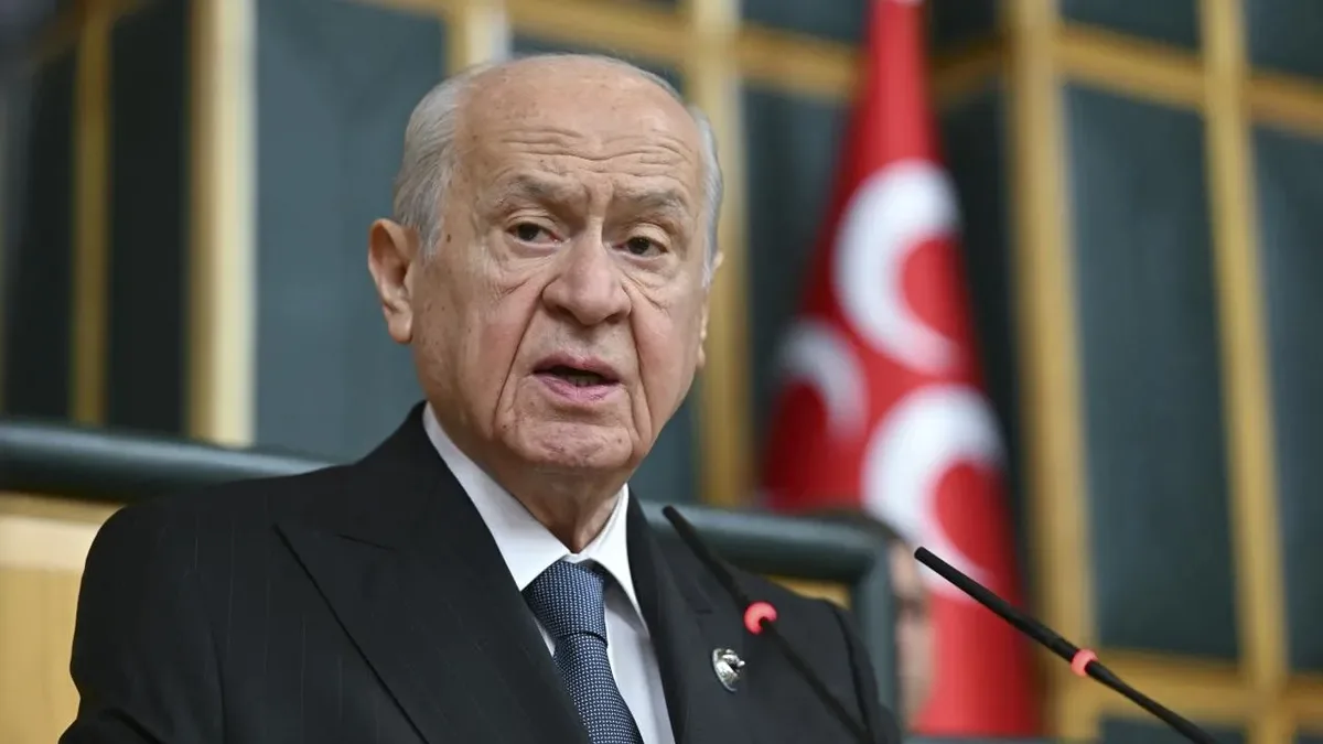 MHP Genel Başkanı Devlet Bahçeli, AK Parti'nin 8. Olağan Büyük