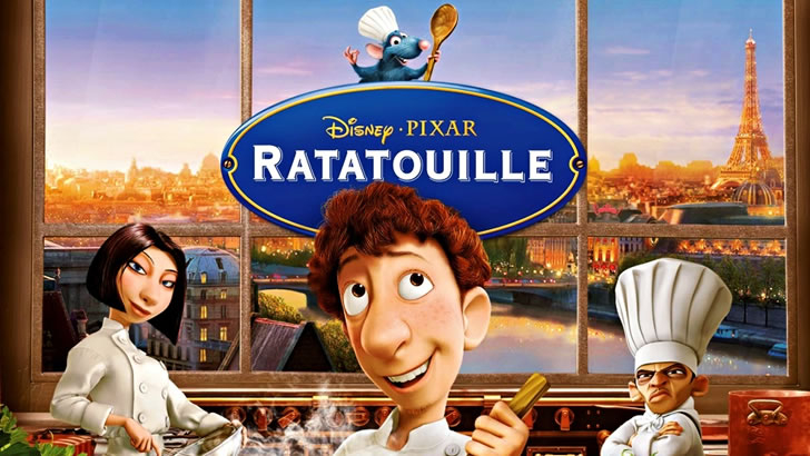 Pixar’ın Oscar ödüllü filmi Ratatouille, küçük bir farenin büyük hayalleriyle