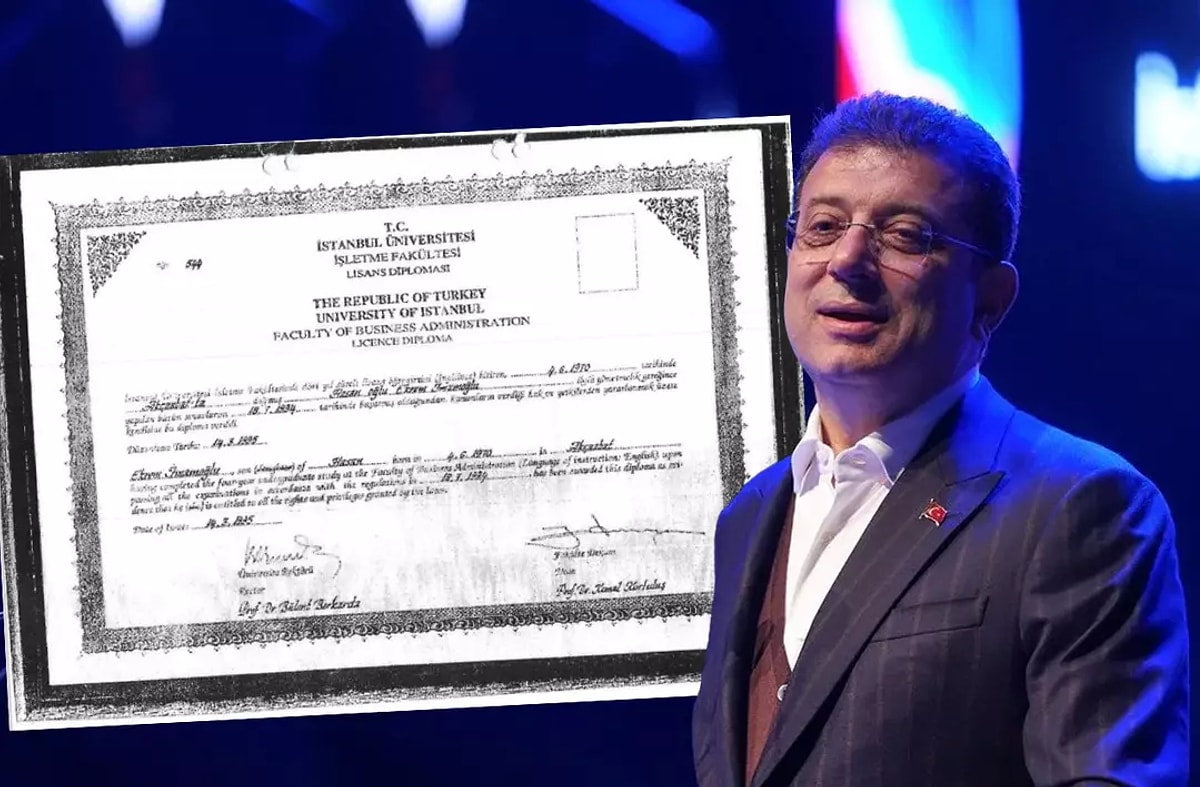 İstanbul Cumhuriyet Başsavcılığı, Ekrem İmamoğlu'nun lisans diplomasına ilişkin belgeleri talep