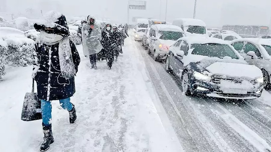 Meteoroloji, 12 Şubat Çarşamba günü Balıkesir’de kar yağışının etkili olacağını