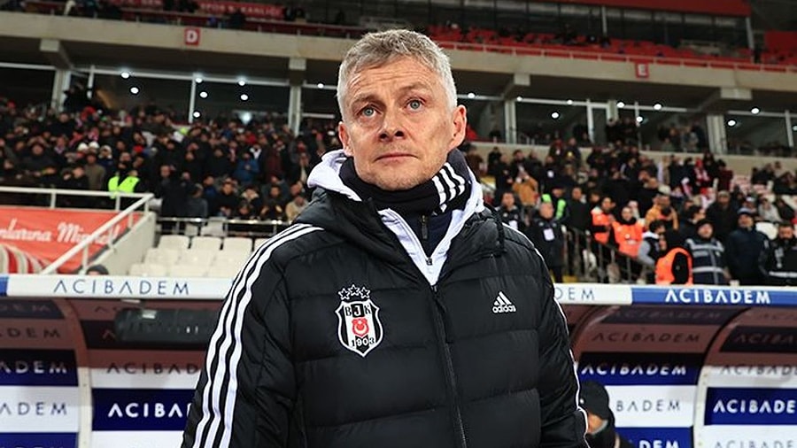 Beşiktaş Teknik Direktörü Ole Gunnar Solskjaer, Sivasspor maçı sonrası düzenlenen