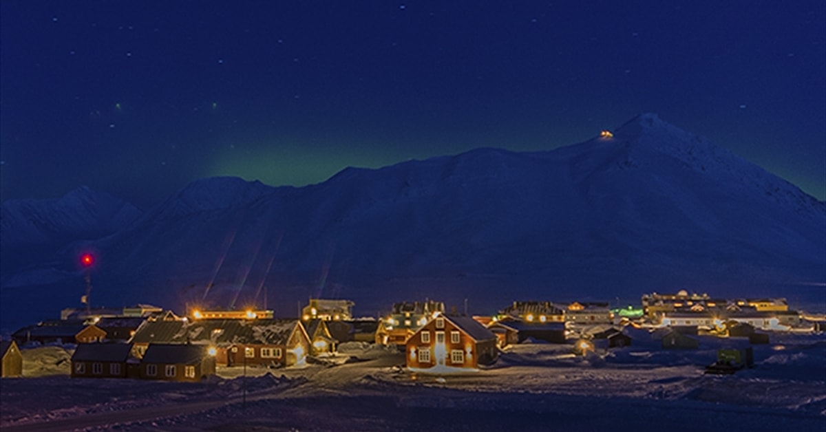 Norveç’e bağlı Svalbard Takımadaları, Kuzey Kutbu’na en yakın yerleşim bölgelerinden