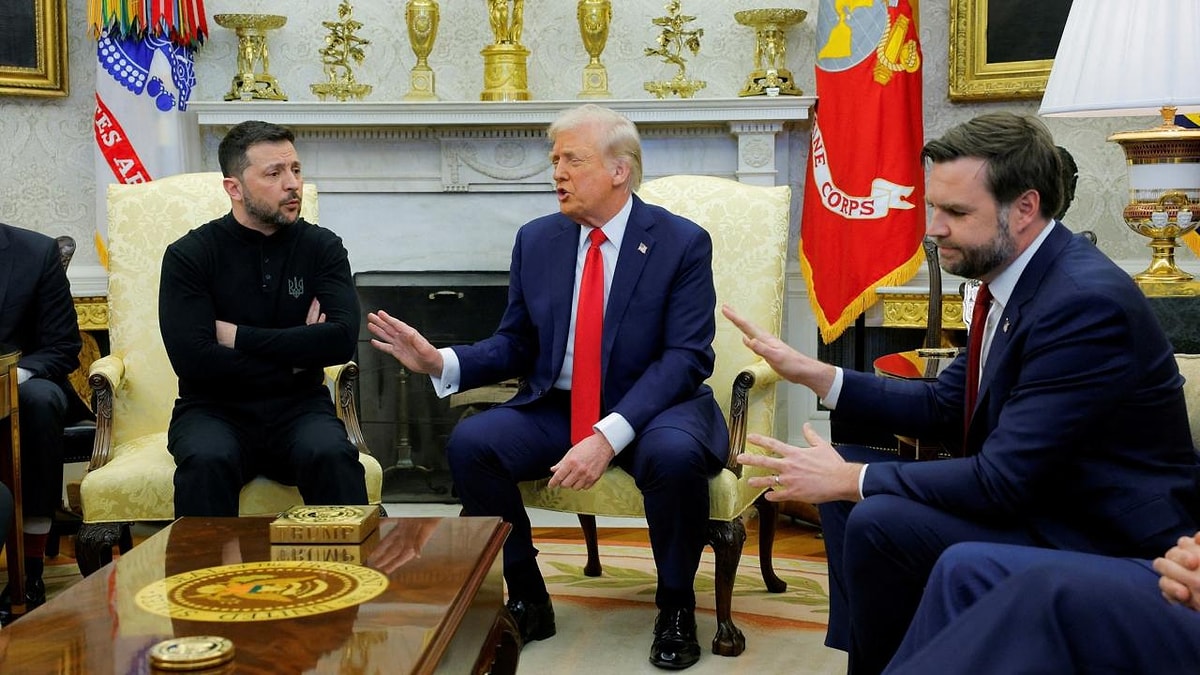 ABD ile Ukrayna arasındaki ilişkiler Donald Trump ve Volodimir Zelenskiy’nin