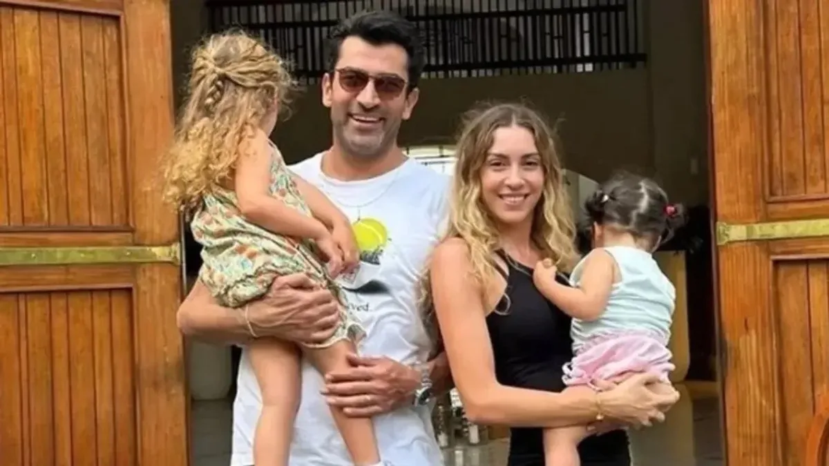 Ünlü oyuncu çift Kenan İmirzalıoğlu ve Sinem Kobal’ın kızları, okula